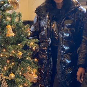 Oversized Puffer Jacket - Black